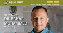 Desktop Screenshot of globusrelief.org